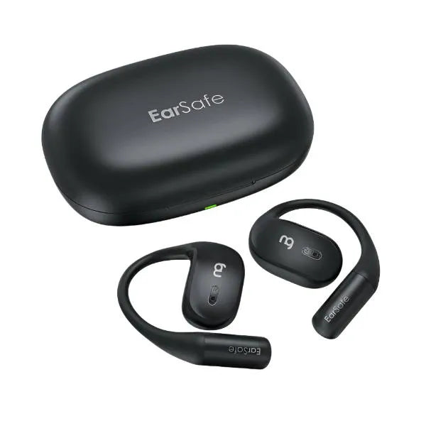 NG EarSafe OpenBuds (Black) | Cycling Gears Hub