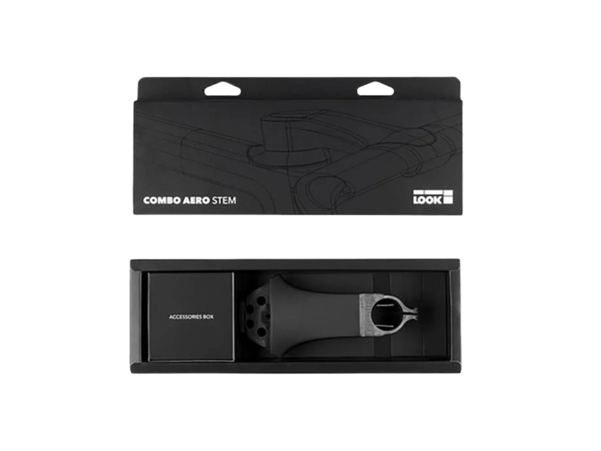 LOOK STEM COMBO | AERO STEM CARBON | -7° MATTE GLOSSY AFM