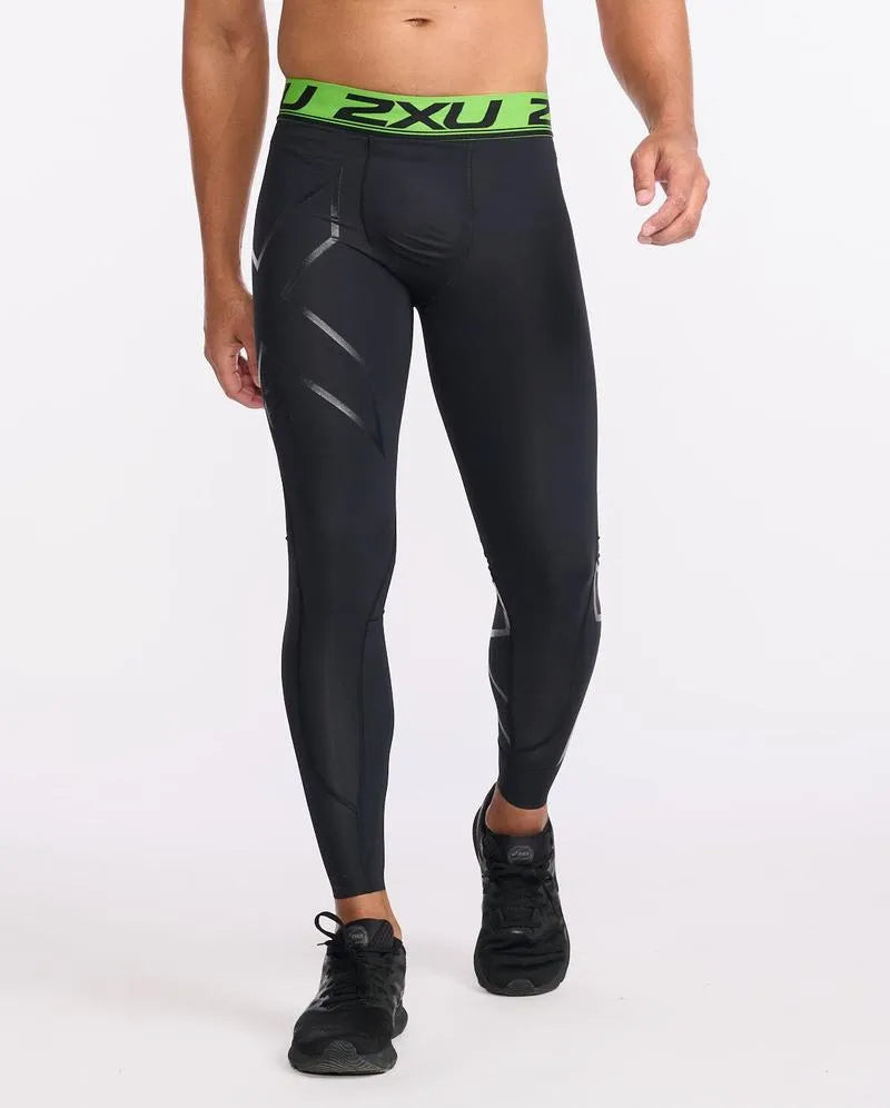 2XU WA4420B Refresh Recovery Men's Tights (Black/Nero) | Cycling Gears Hub