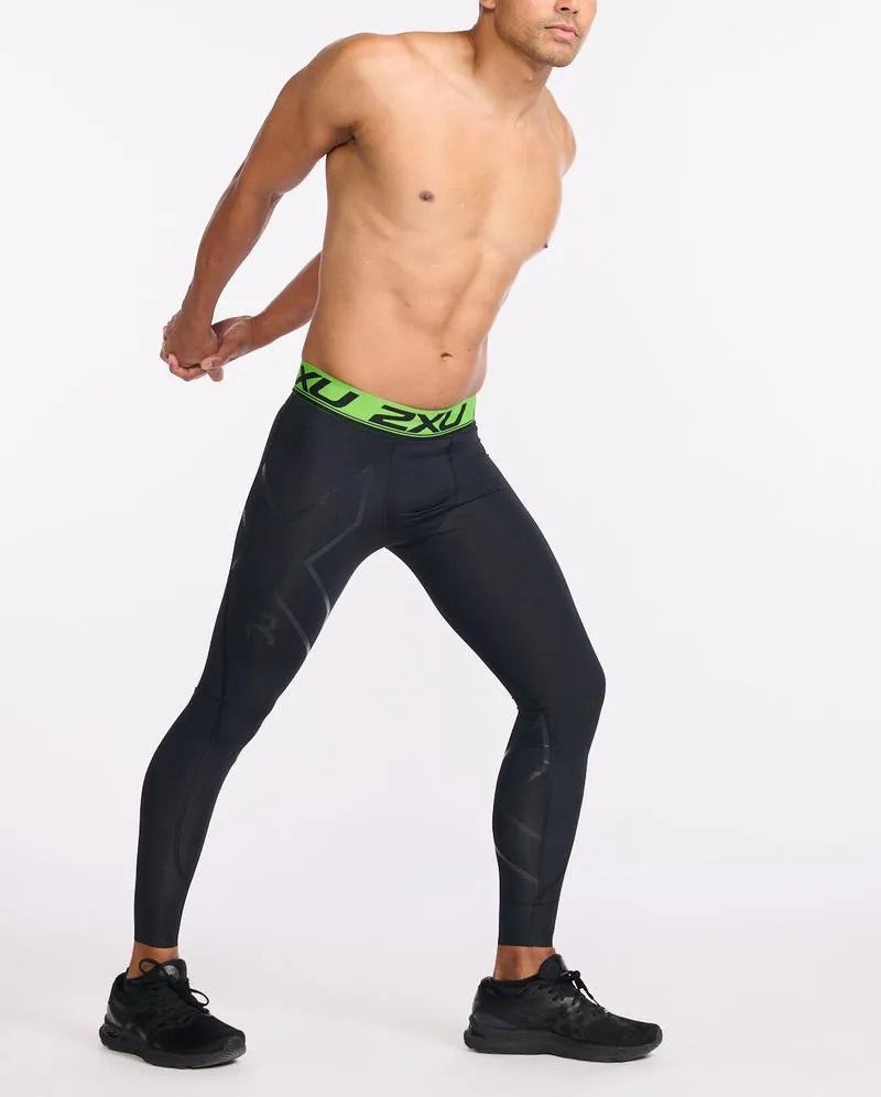 2XU WA4420B Refresh Recovery Men's Tights (Black/Nero) | Cycling Gears Hub