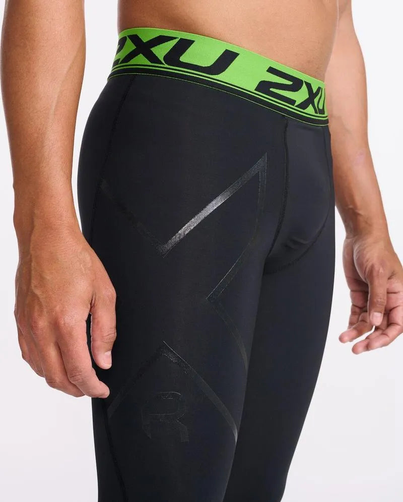 2XU WA4420B Refresh Recovery Men's Tights (Black/Nero) | Cycling Gears Hub