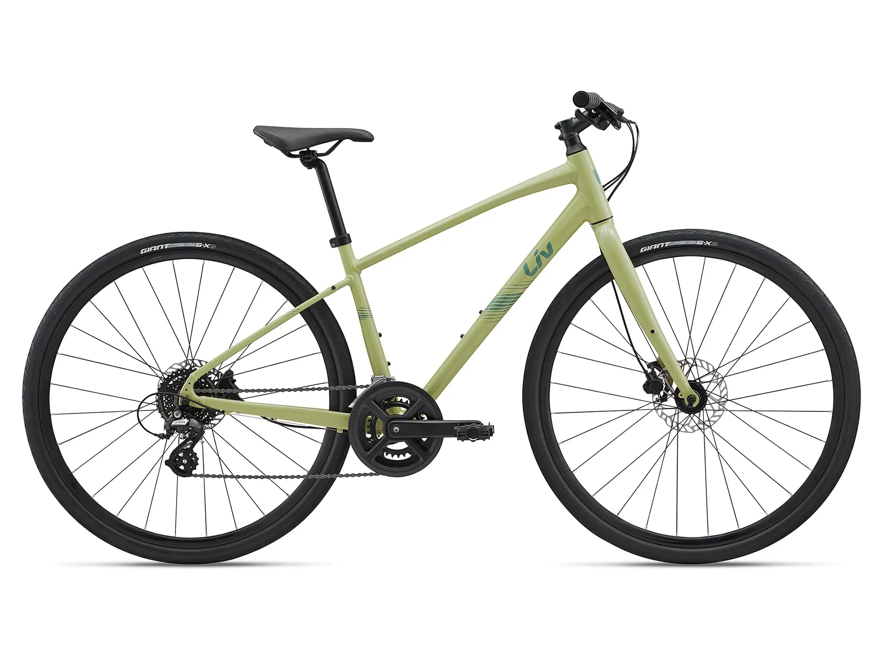 Giant Alight 3 Disc (Pale Olive) | Cycling Gears Hub