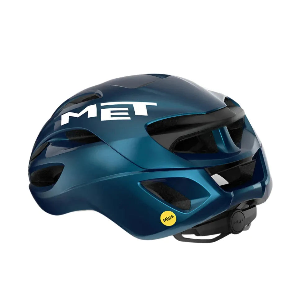 MET Rivale MIPS Road Cycling Helmet (Teal Blue Metallic/Glossy) | Cycling Gears Hub
