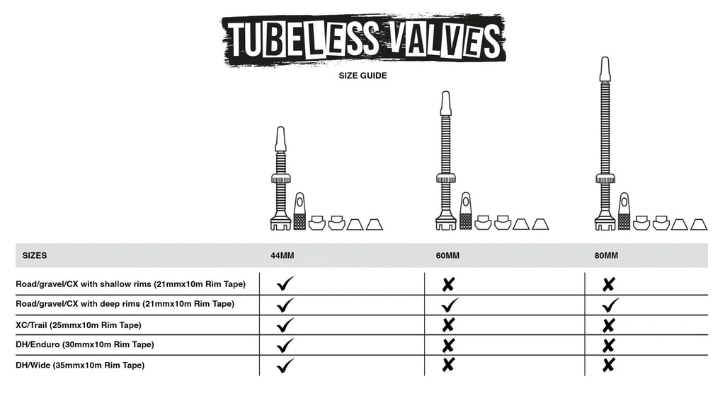 Muc-Off Tubeless Valve Kit (Iridescent) | Cycling Gears Hub