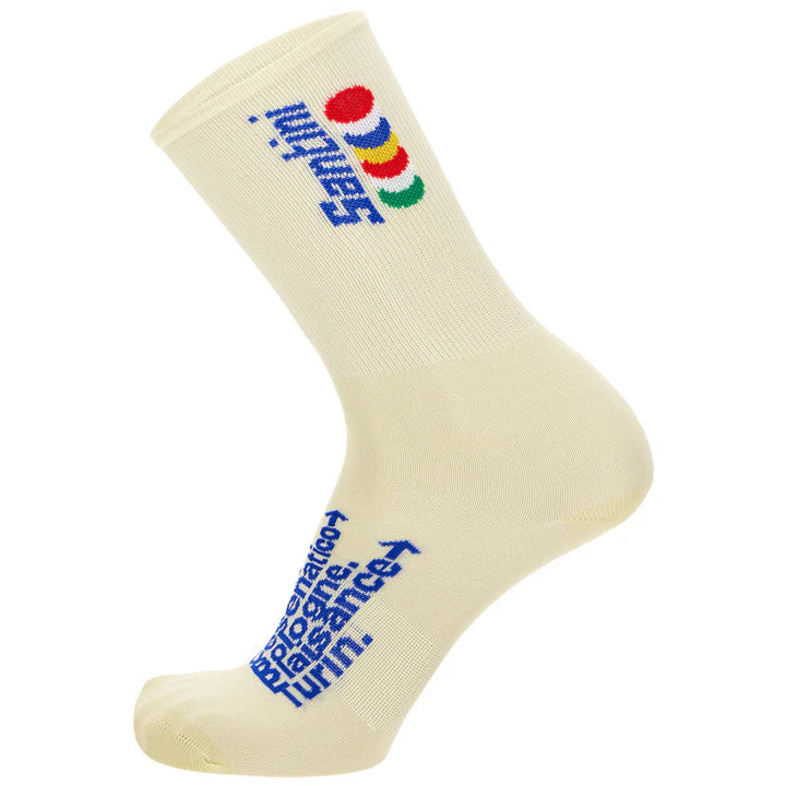 SANTINI TDF GD FLORENCE SOCKS-BEIGE XL-XXL