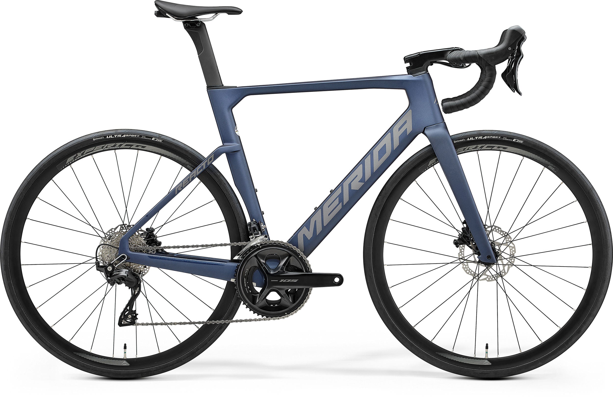 Merida Reacto 4000 IV3 (Matt Mountain Blue/Black) | Cycling Gears Hub