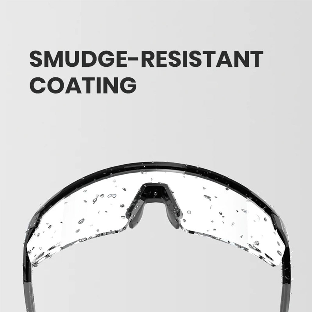 Magicshine Rouler Sports Sunglass –White/Grey | Performance Cycling Eyewear