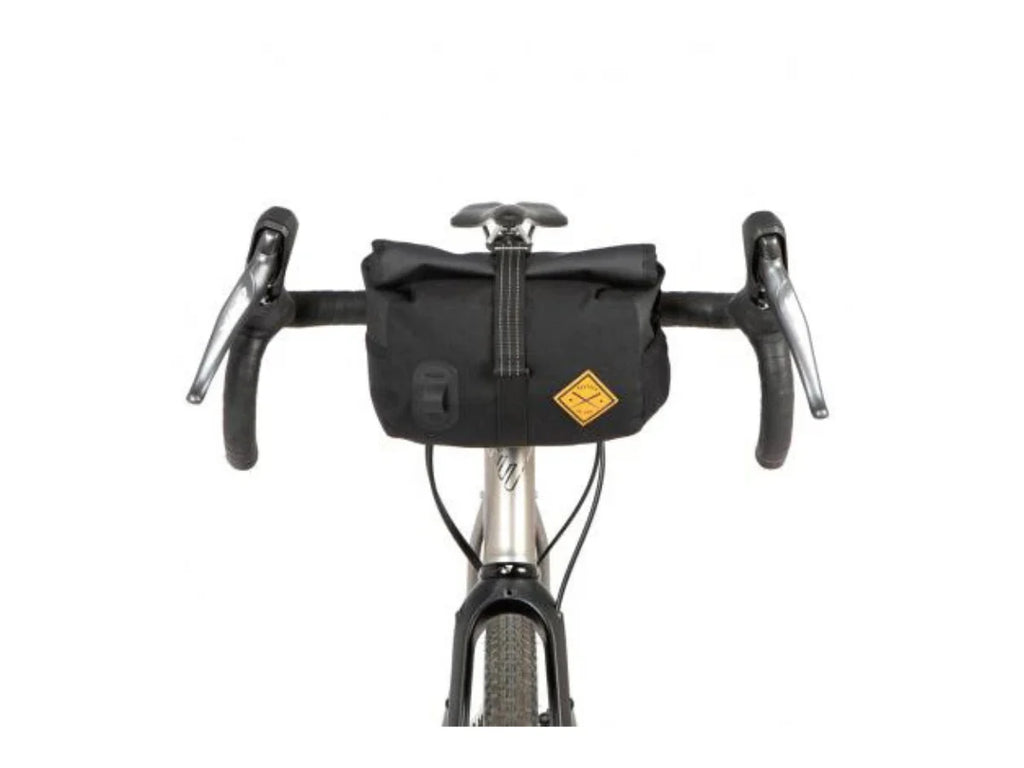 RESTRAP ROLLTOP CANISTER BAG-BLACK