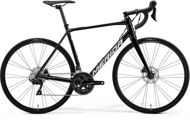 MERIDA SCULTURA 400 Road Bike only frame set – Metallic Black (Silver)
