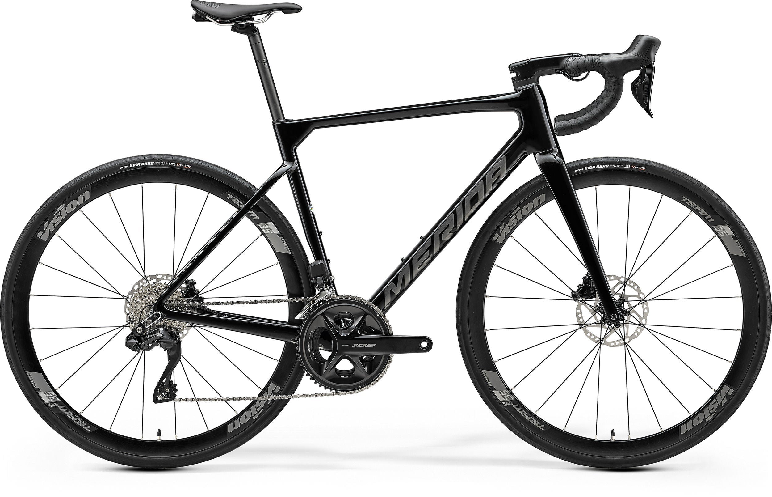 Merida Scultura 5000 V1 (Metallic Black/Gunmetal Grey) | Cycling Gears Hub