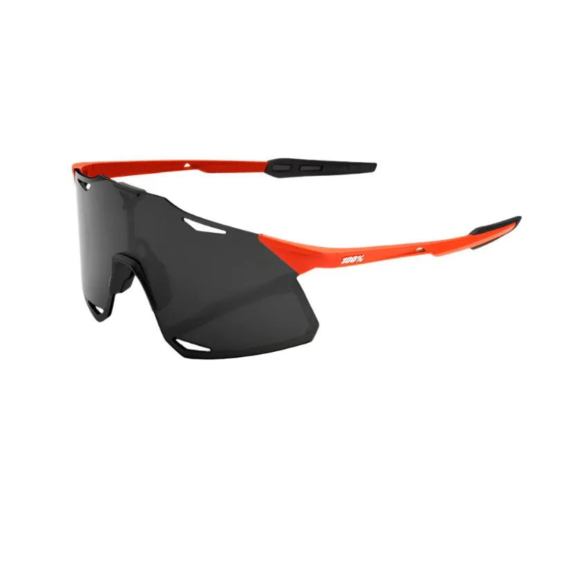 100% Hypercraft Sport Sunglasses – Smoke Lens & Matte Oxyfire Frame (Ultra-Light & UV400 Protection)