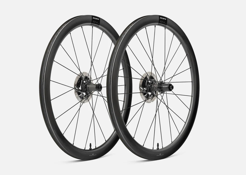 SCOPE WHEELSET DISCBRAKE R6 65MM DEEP 11SPEED SHIMANO WHITE DECALS