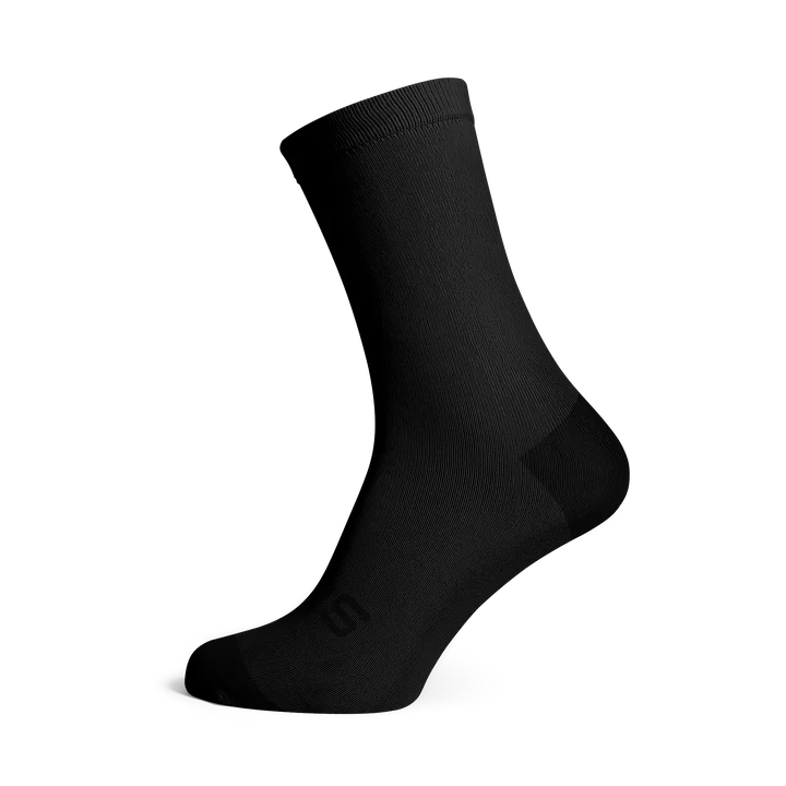 SOX Solid Black Casual Crew Socks – Premium Everyday Crew | Breathable Lightweight Comfort