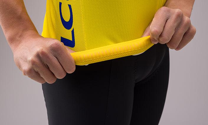 Santini TDF Leader Mens Cycling Jersey (Yellow) | Cycling Gears Hub