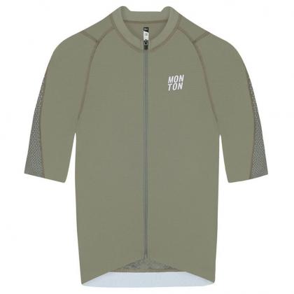 Monton Traveler Jersey – Moss Grey | Men’s Performance Cycling Jersey (EU-M)