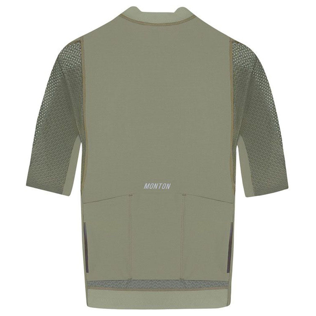 Monton Traveler Jersey – Moss Grey | Men’s Performance Cycling Jersey (EU-M)