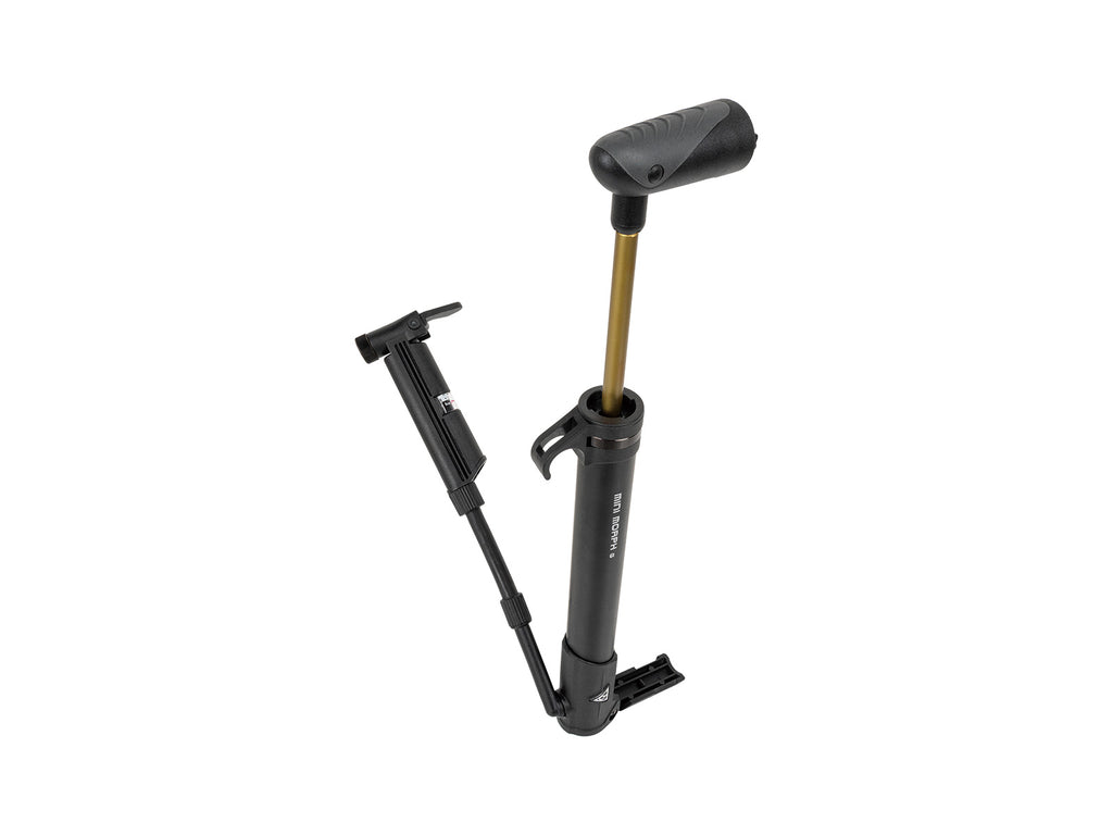 TOPEAK MINI PUMP MINI-MORPH G IN-LINE GAUGE