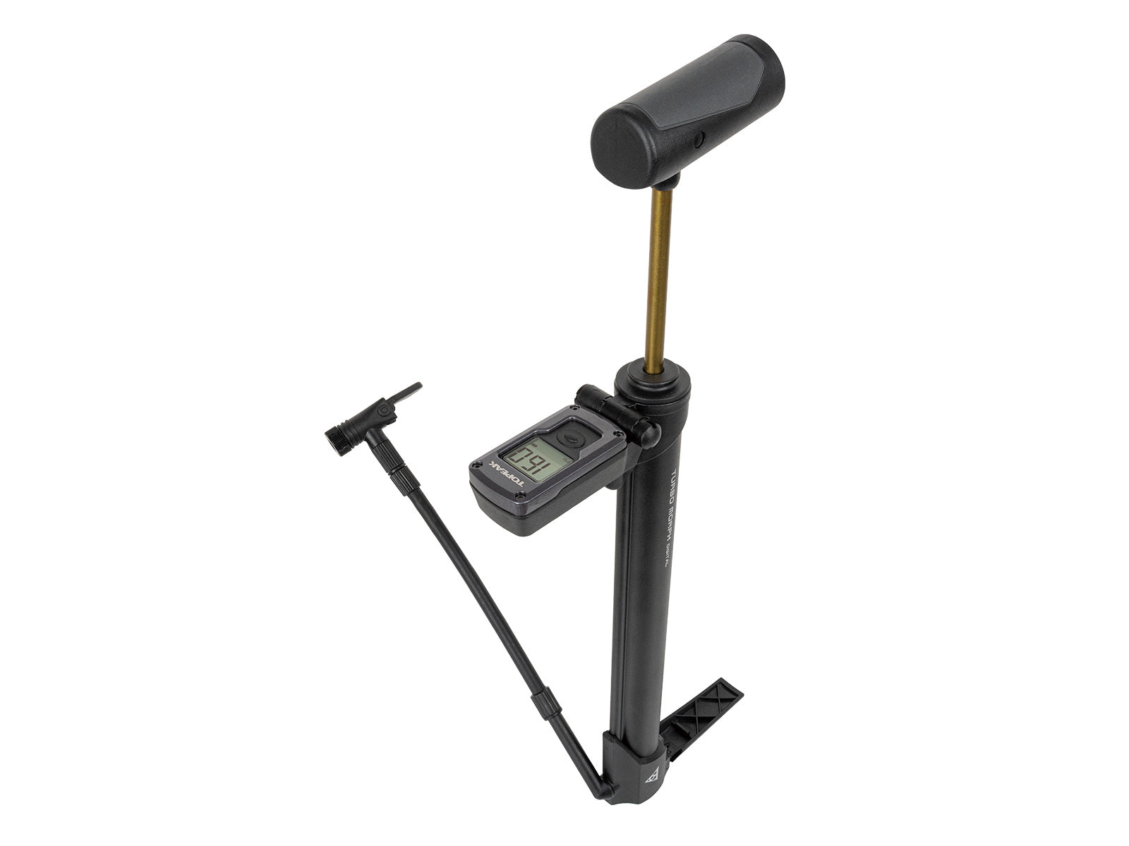 TOPEAK MINI PUMP TURBO MORPH DIGITAL 2B-GAUGE