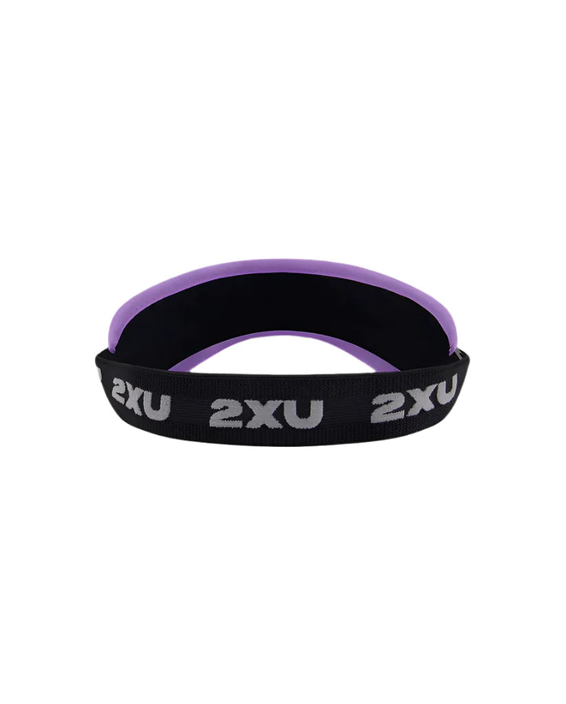 2XU UQ6165F Performance Visor (Grape Fizz/White) | Cycling Gears Hub