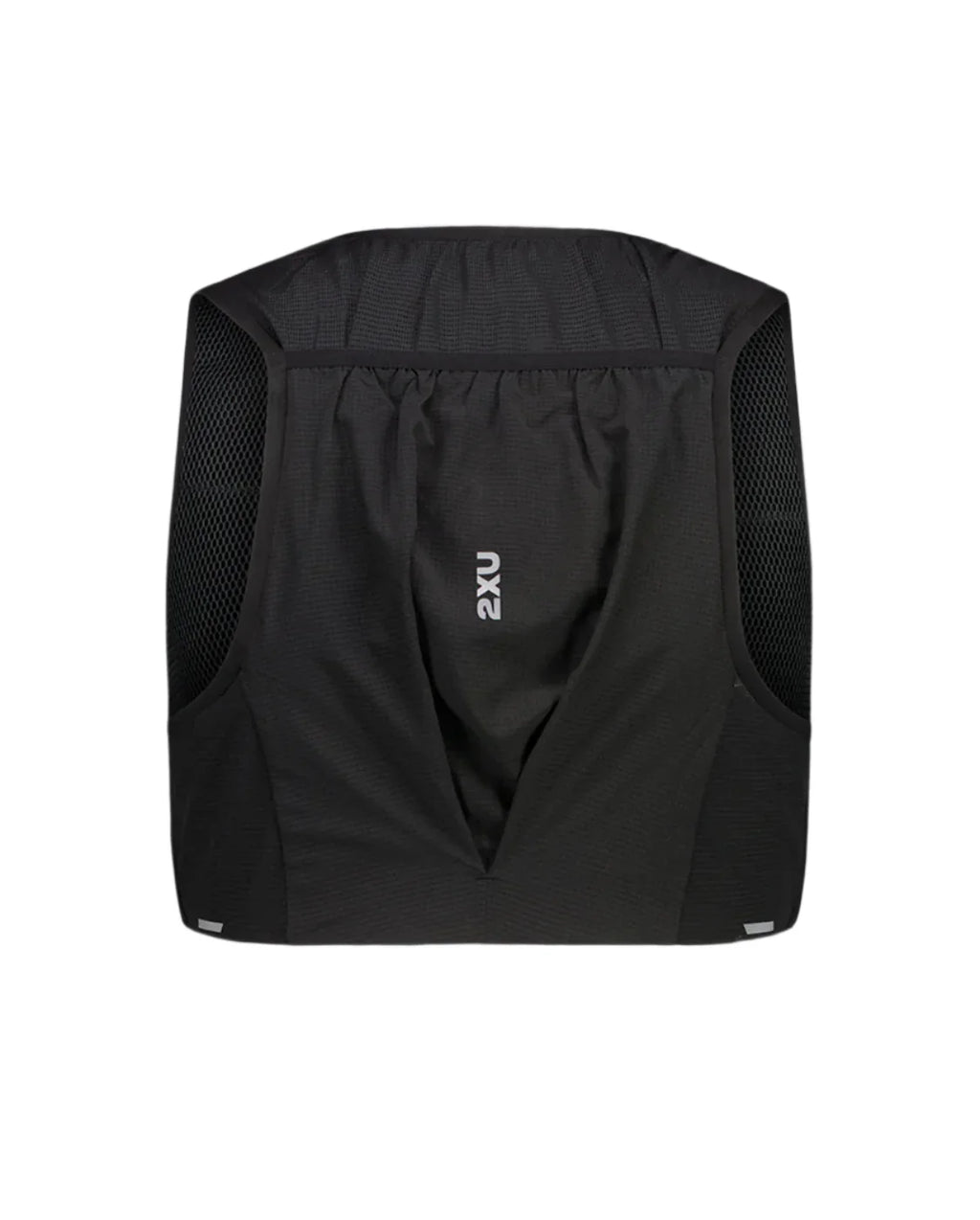 2XU Run Hydration Vest  (Black/Silver Reflective) | Cycling Gears Hub