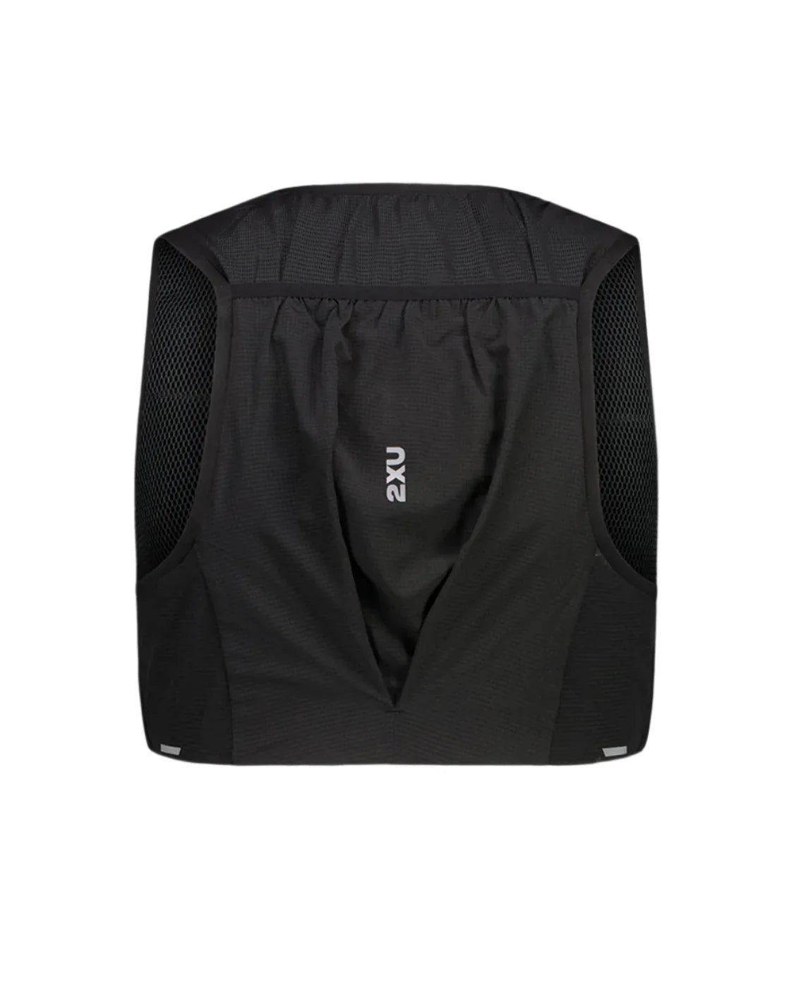 2XU Run Hydration Vest  (Black/Silver Reflective) | Cycling Gears Hub