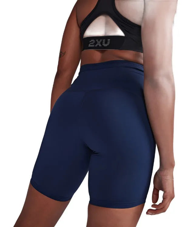 2XU WA6907B Form Stash Hi-Rise Women's Cycling Shorts (Midnight/Midnight) | Cycling Gears Hub