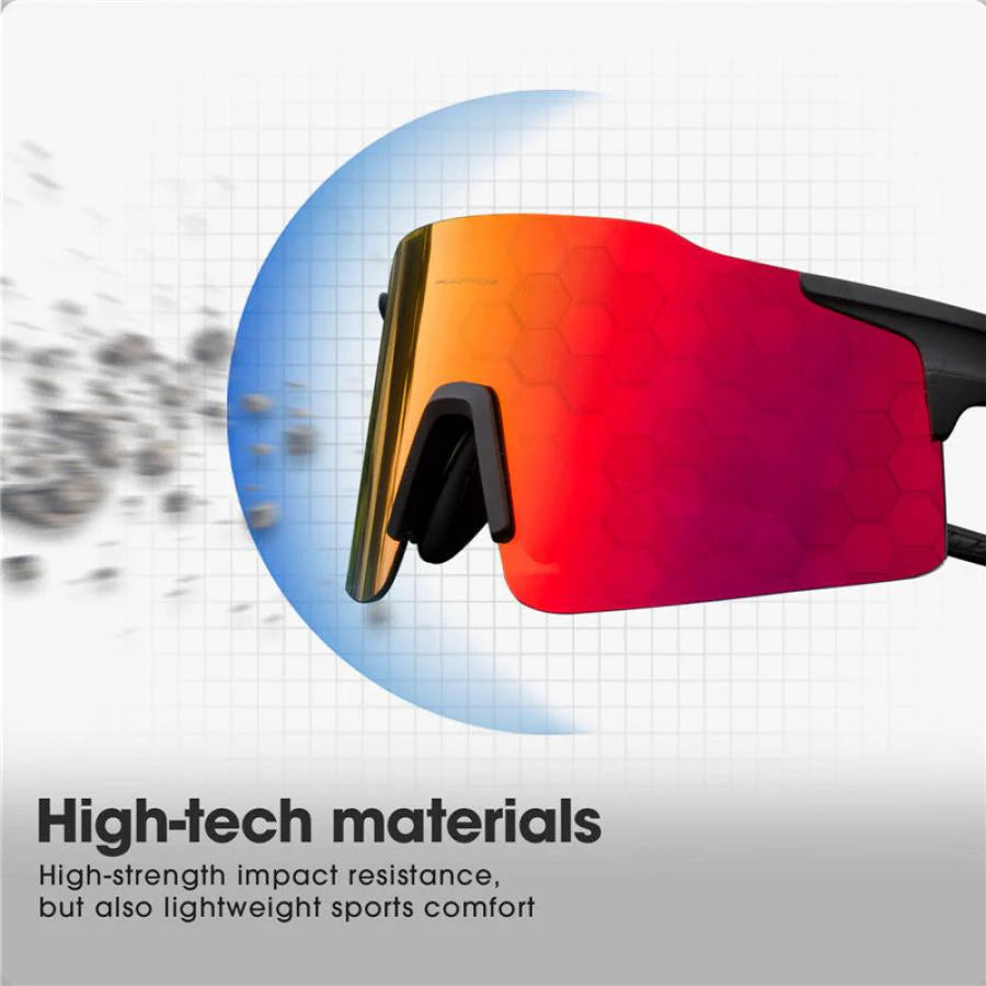 KAPVOE X27 Rimless Sports Glasses Color Blue/Black
