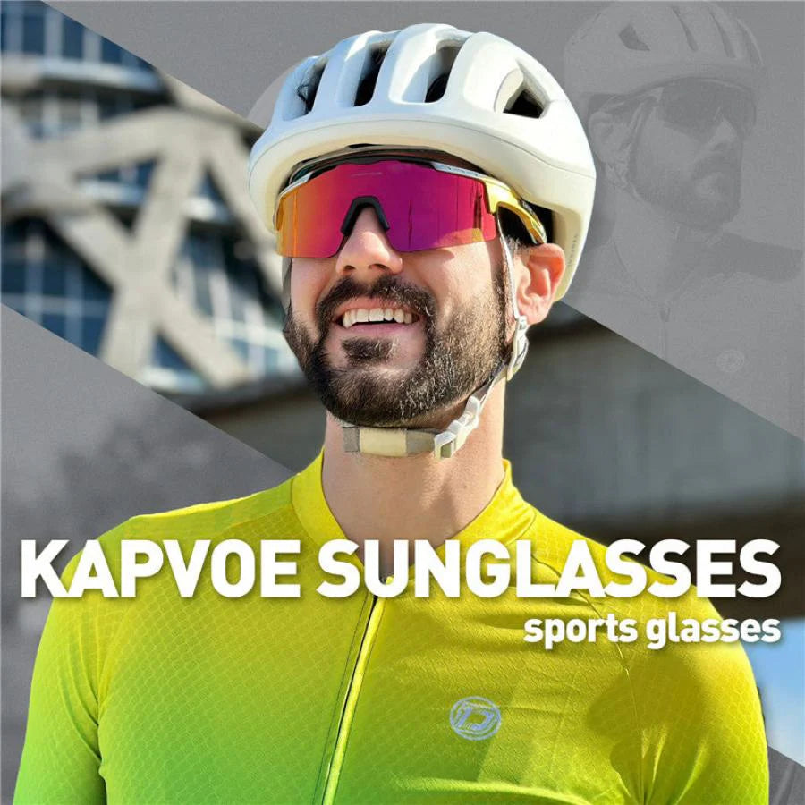 KAPVOE X75 Half Frame Sunglasses Color Purple/White