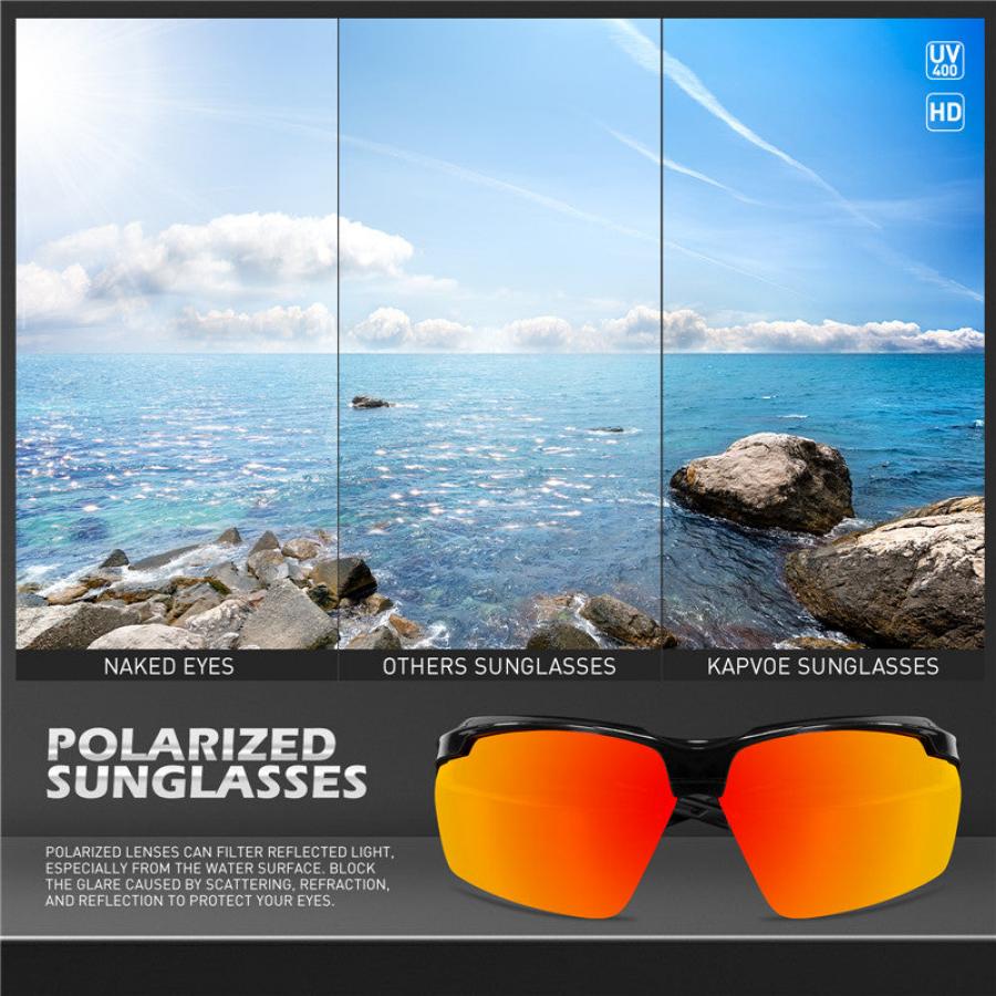 KAPVOE X76 Sports Sunglasses Color Gold