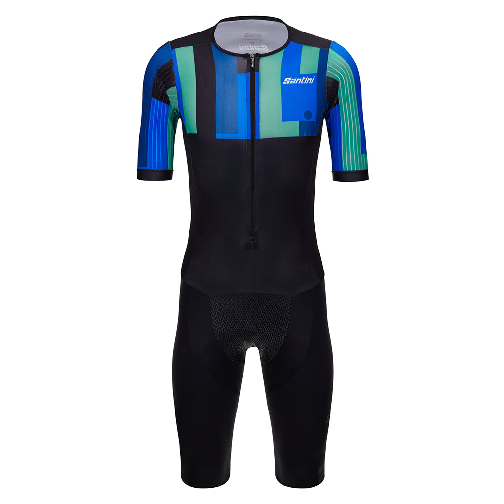 SANTINI IM AAHONOUI TRISUIT(SHSL)-BLU FK-S