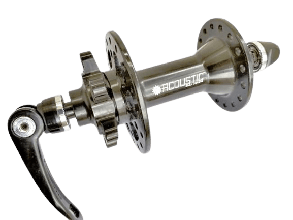 ABC MTB Cartridge Bearing Disc Brake Front Hub (Black) | Cycling Gears Hub