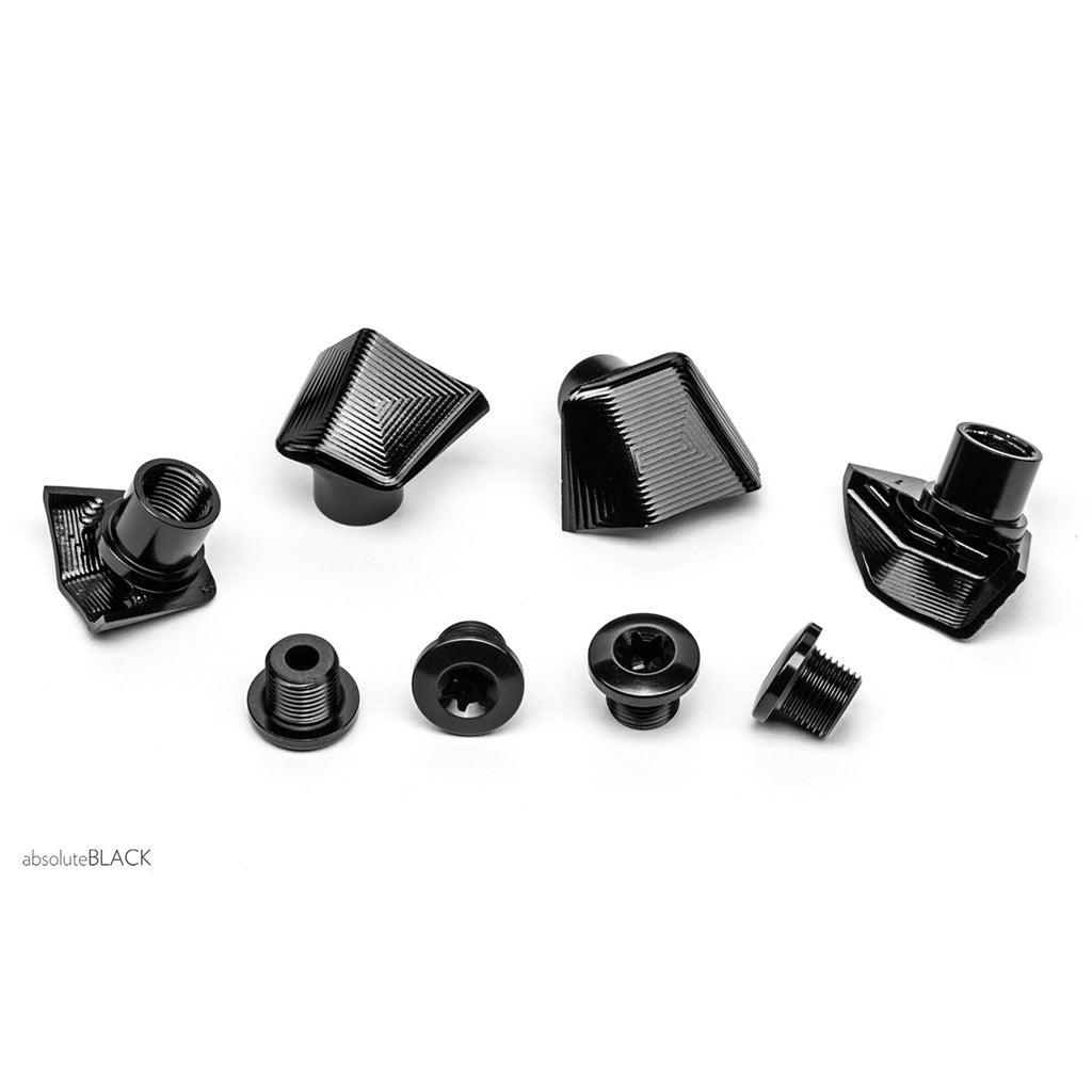 Absolute Black Dura-Ace 9100 Crank Bolt Cover (Black) | Cycling Gears Hub