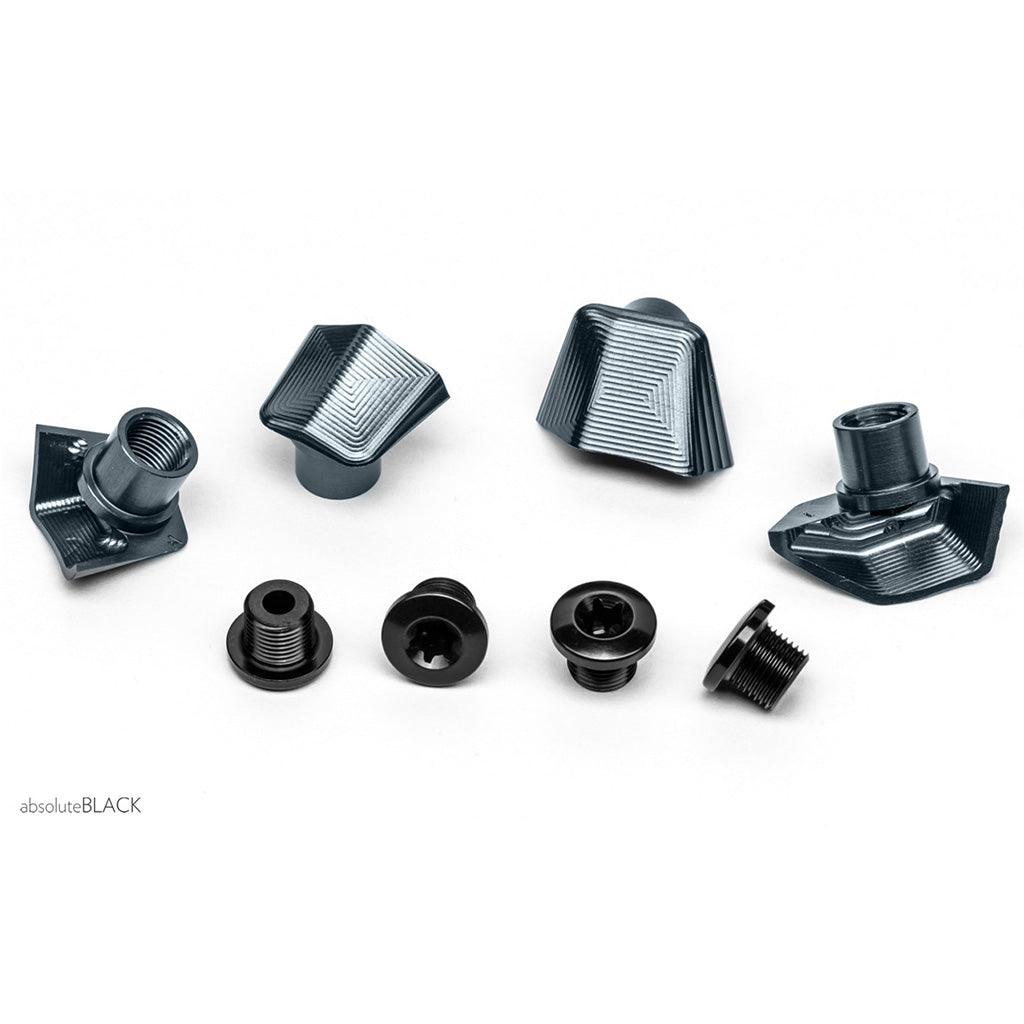 Absolute Black Dura-Ace 9100 Crank Bolt Cover (Black) | Cycling Gears Hub