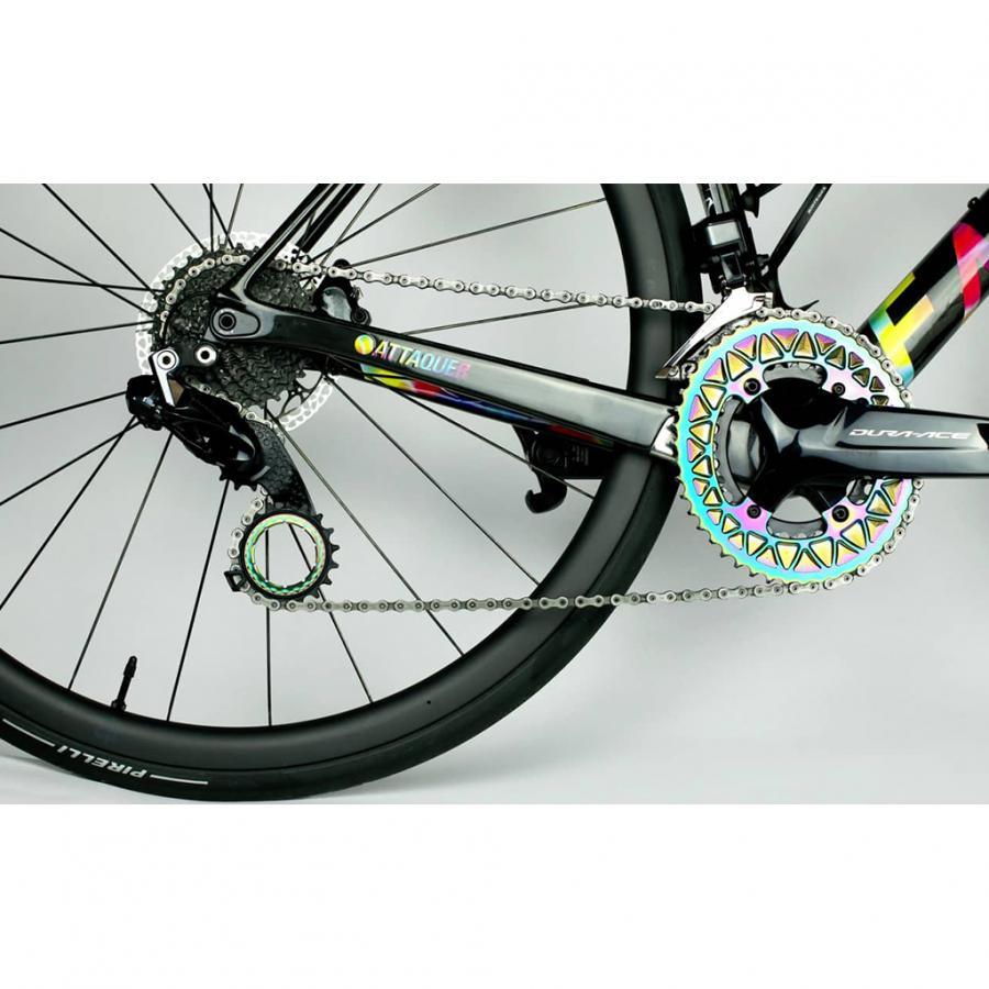 Absolute Black Hollowcage Carbon Pulley Cage (Gold) | Cycling Gears Hub