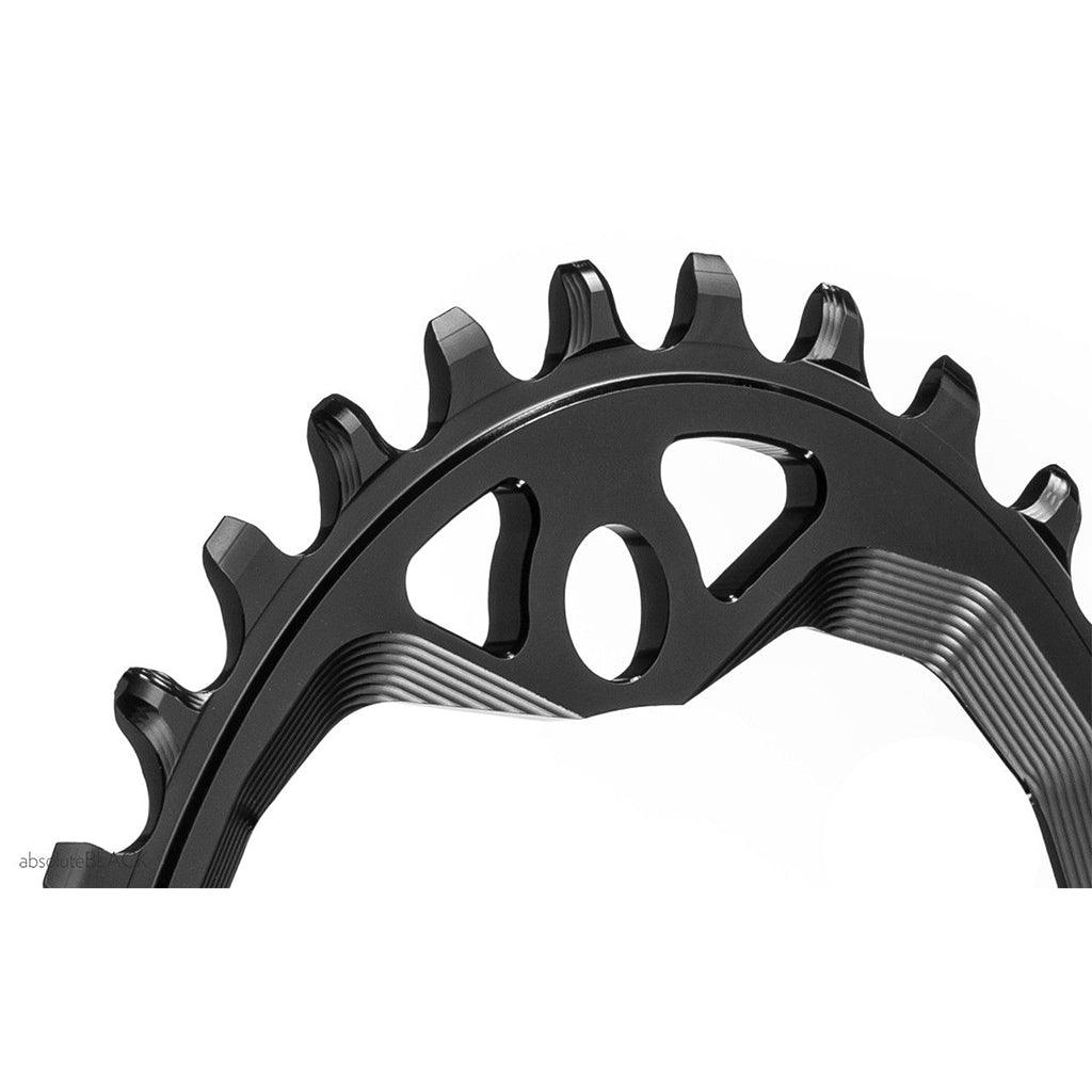 AbsoluteBlack Premium 1x 104 BCD Oval Chainring (Black) | Cycling Gears Hub