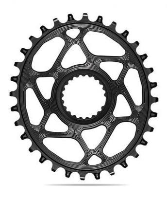 AbsoluteBlack Shimano 1x Oval 12 Speed Chainring (Black) | Cycling Gears Hub