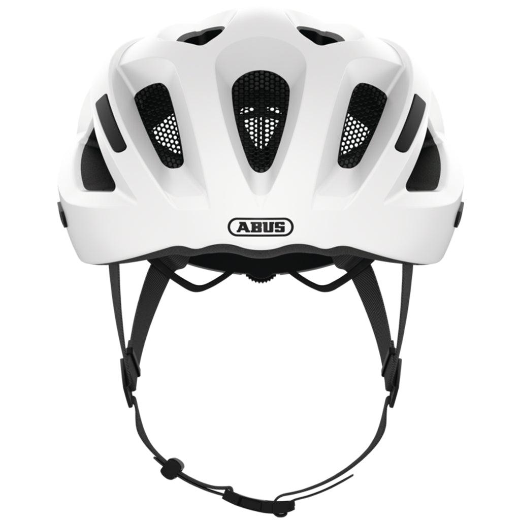 Abus Aduro 2.1 MTB Cycling Helmet (Polar White) | Cycling Gears Hub
