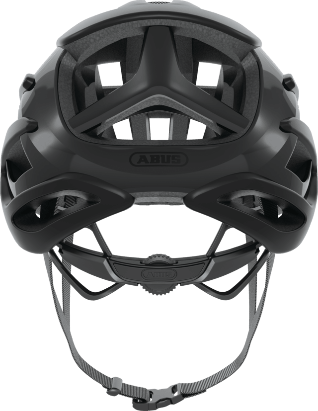 Abus Air Breaker Road Cycling Helmet (Velvet Black) | Cycling Gears Hub