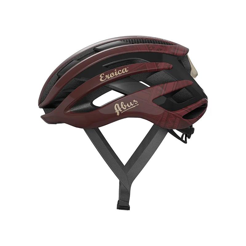 Abus Airbreaker Eroica Road Cycling Helmet (Chianti Red) | Cycling Gears Hub