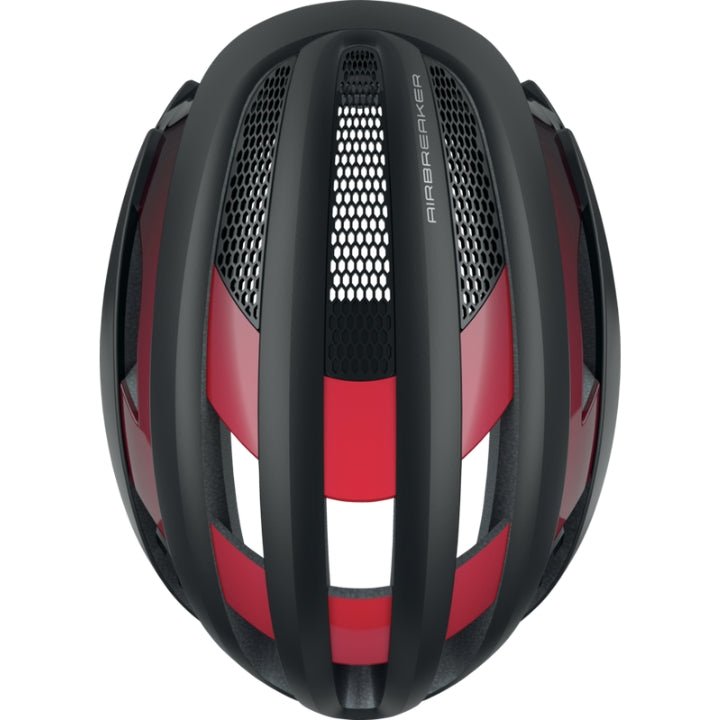 abus helmet airbreaker black red S