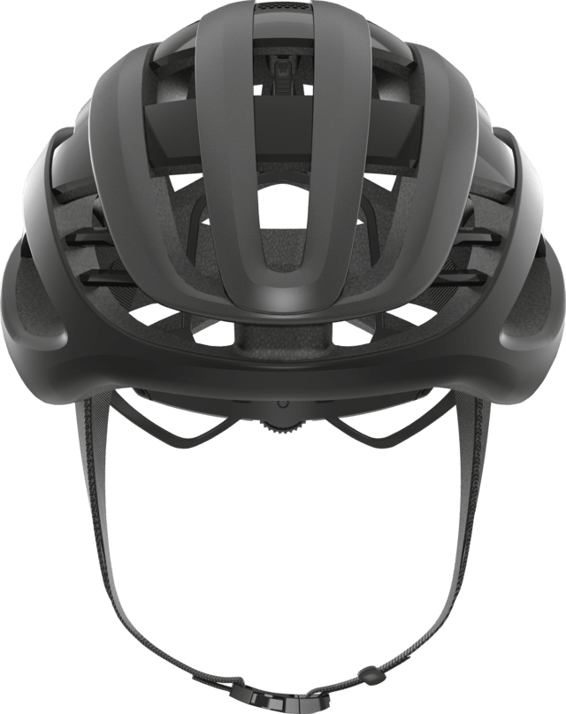 Abus Airbreaker Road Cycling Helmet (Dark Grey) | Cycling Gears Hub