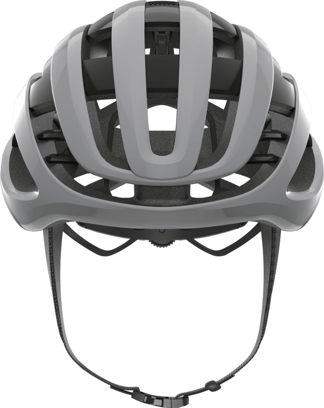 Abus Airbreaker Road Cycling Helmet (Race Grey) | Cycling Gears Hub