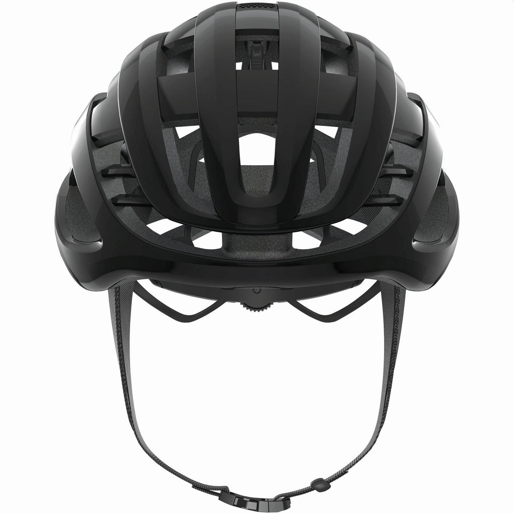 Abus Airbreaker Road Cycling Helmet (Shiny Black) | Cycling Gears Hub - Cycling Gears Hub