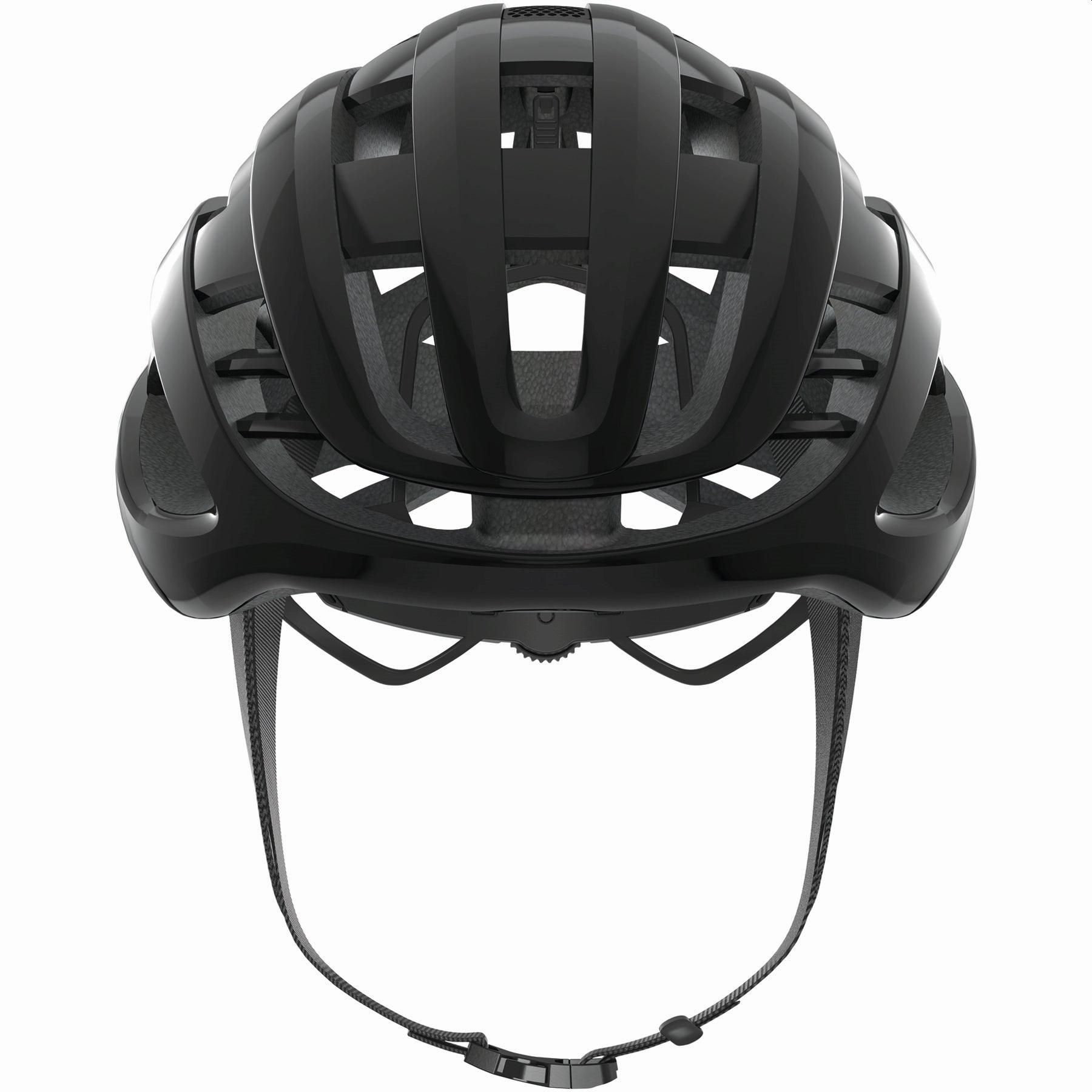 Abus Airbreaker Road Cycling Helmet (Shiny Black) | Cycling Gears Hub - Cycling Gears Hub