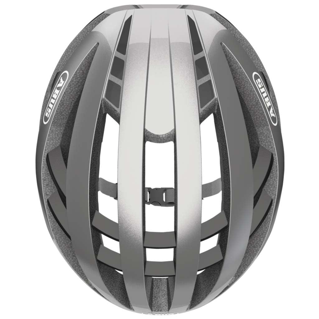 Abus Aventor Road Cycling Helmet (Dark Grey) | Cycling Gears Hub