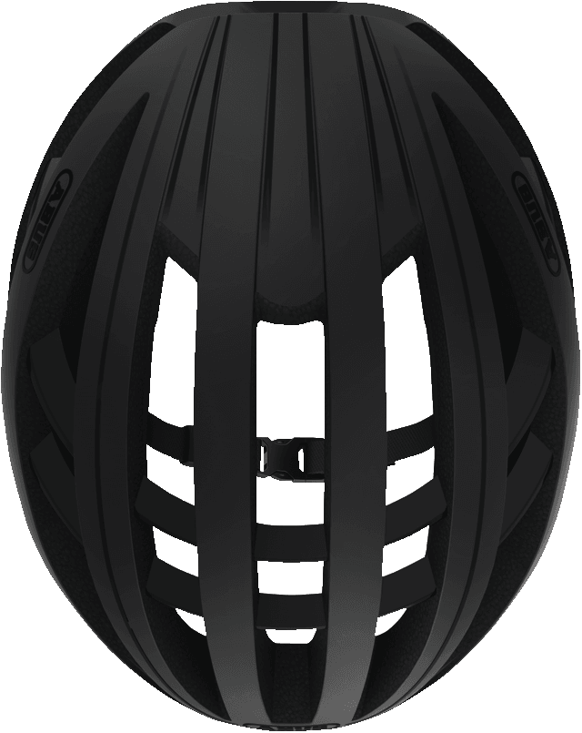 Abus Aventor Road Cycling Helmet (Velvet Black) | Cycling Gears Hub