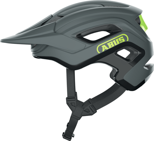 Abus Cliffhanger MTB Cycling Helmet (Concrete Grey) | Cycling Gears Hub