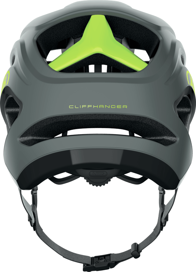 Abus Cliffhanger MTB Cycling Helmet (Concrete Grey) | Cycling Gears Hub