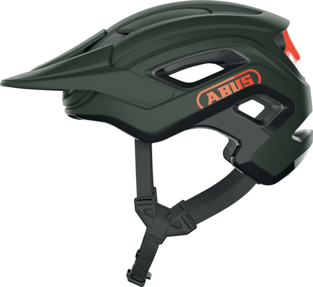 Abus Cliffhanger MTB Cycling Helmet (Pine Green) | Cycling Gears Hub