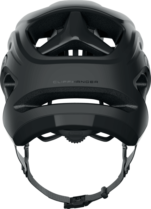 Abus Cliffhanger MTB Cycling Helmet (Velvet Black) | Cycling Gears Hub
